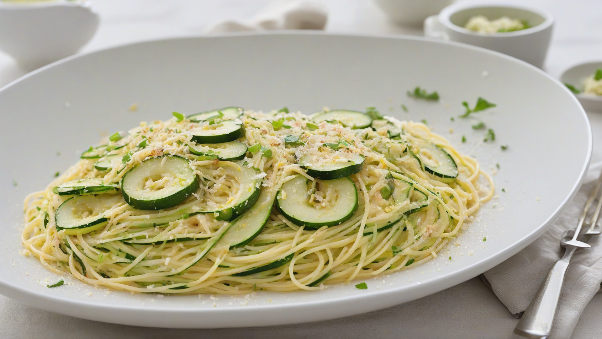 spaghettoni alla nerano